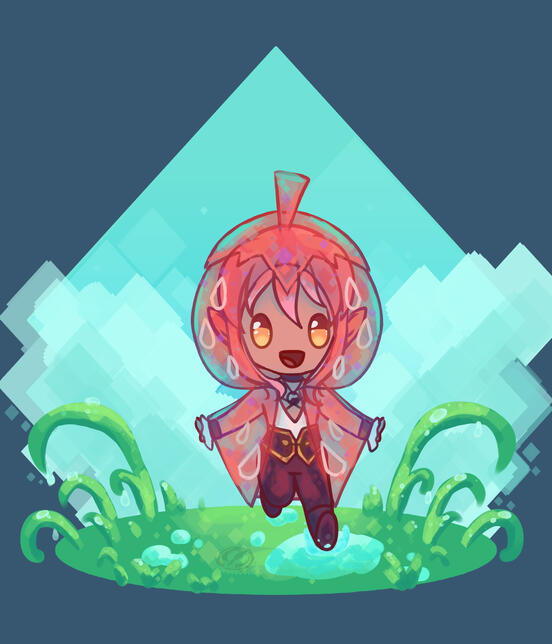 Strawberry in Post Rain